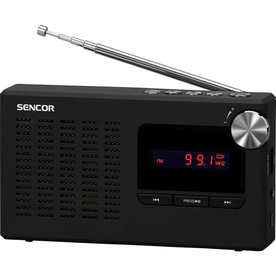 Sencor SRD 2215 PLL FM radiopřijímač