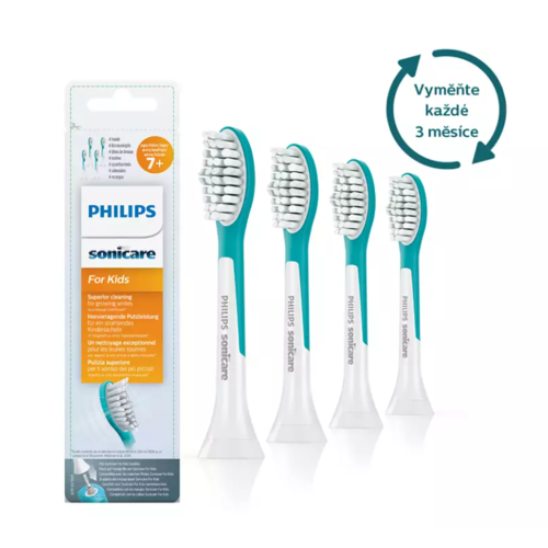 Philips Sonicare kompaktní náhradní hlavice pro děti od 7 let HX6044/33