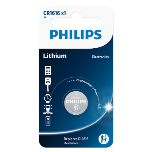 Philips Baterie CR1616 3 V