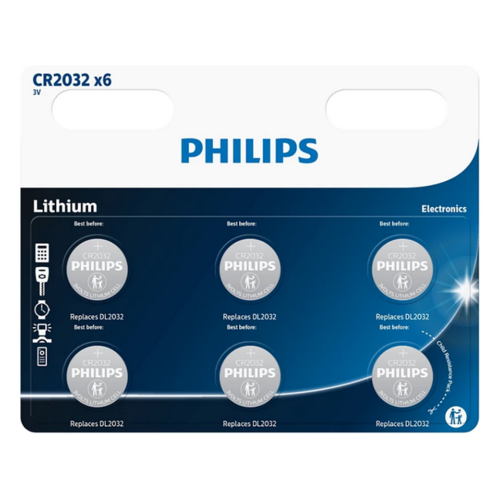 Philips Baterie CR2032 3 V