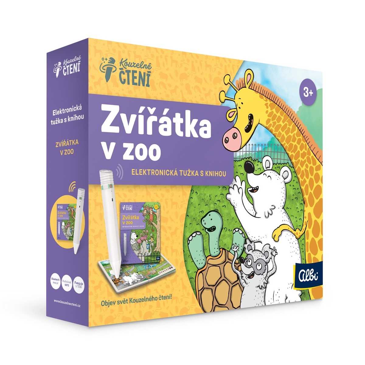 Kouzelné čtení CZ Albi tužka 2.0 + Zvířátka v zoo_NP