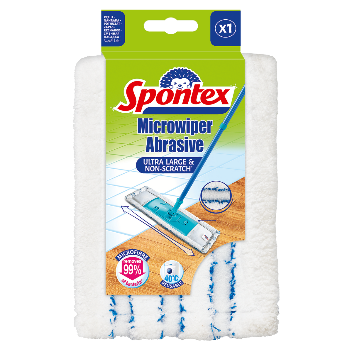 Spontex Microwiper Abrasive náhradní mop