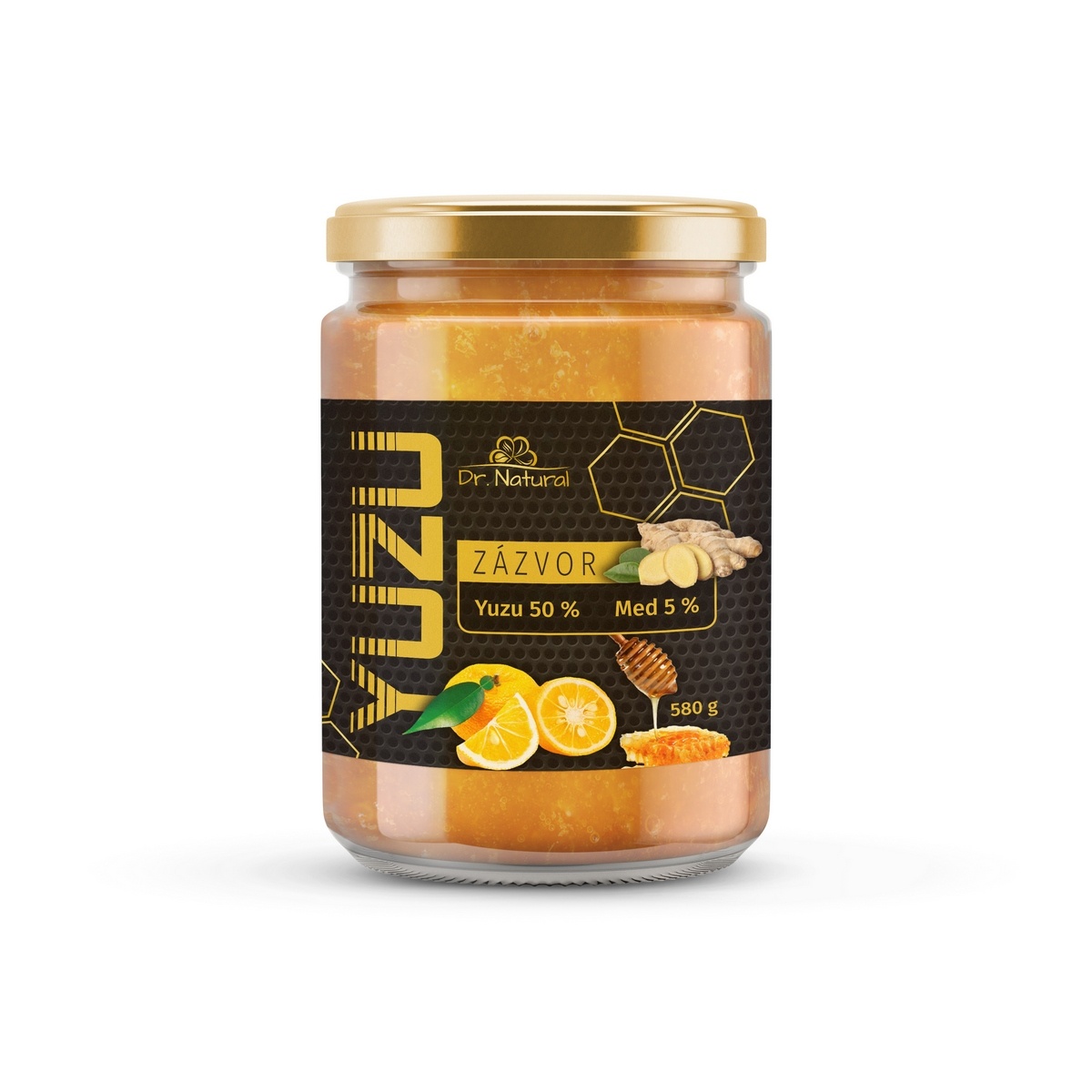 Dr.Natural YUZU a med + zázvor tea