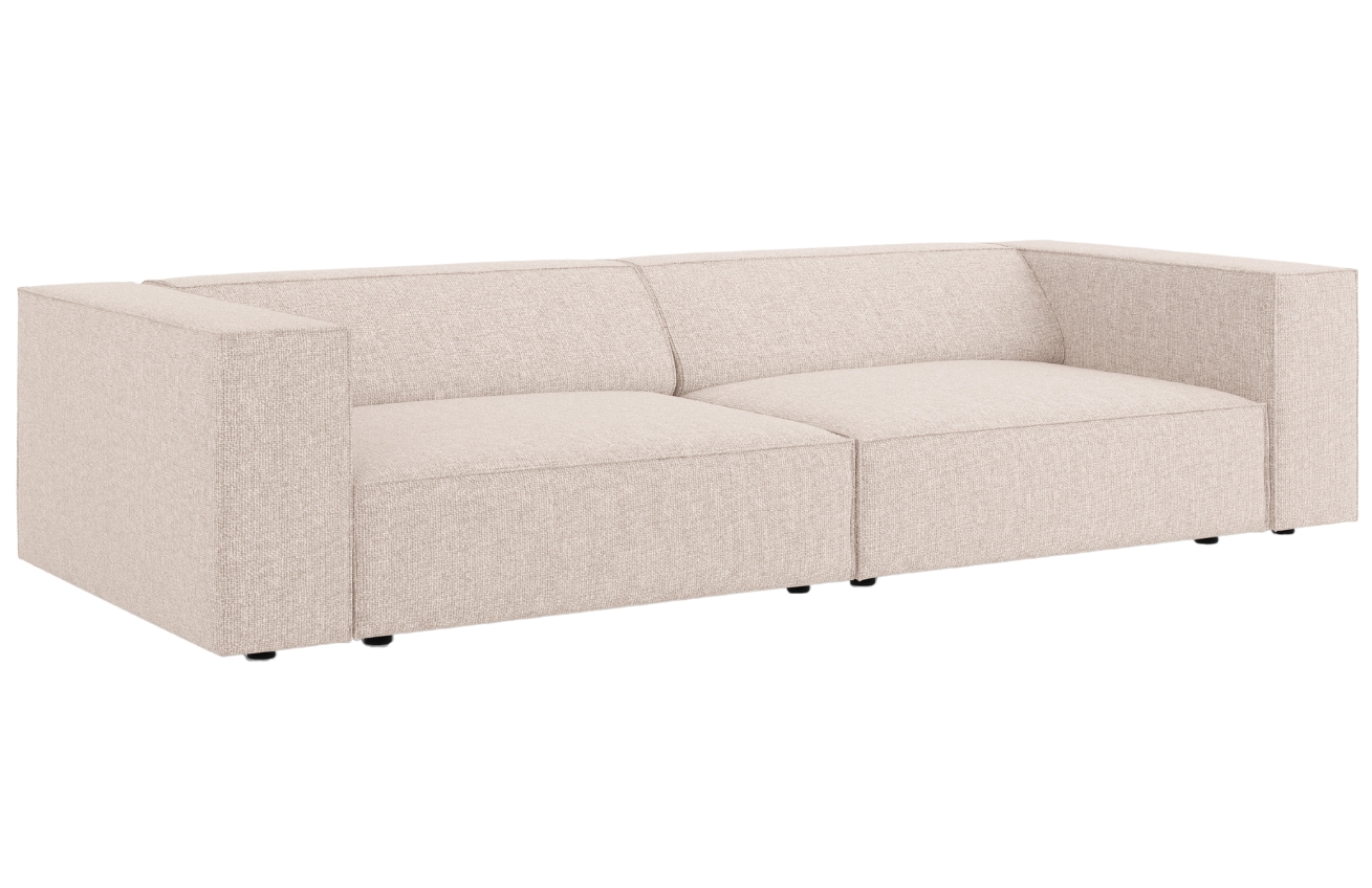 Béžová čalouněná čtyřmístná pohovka Cosmopolitan Design Arendal 244 cm