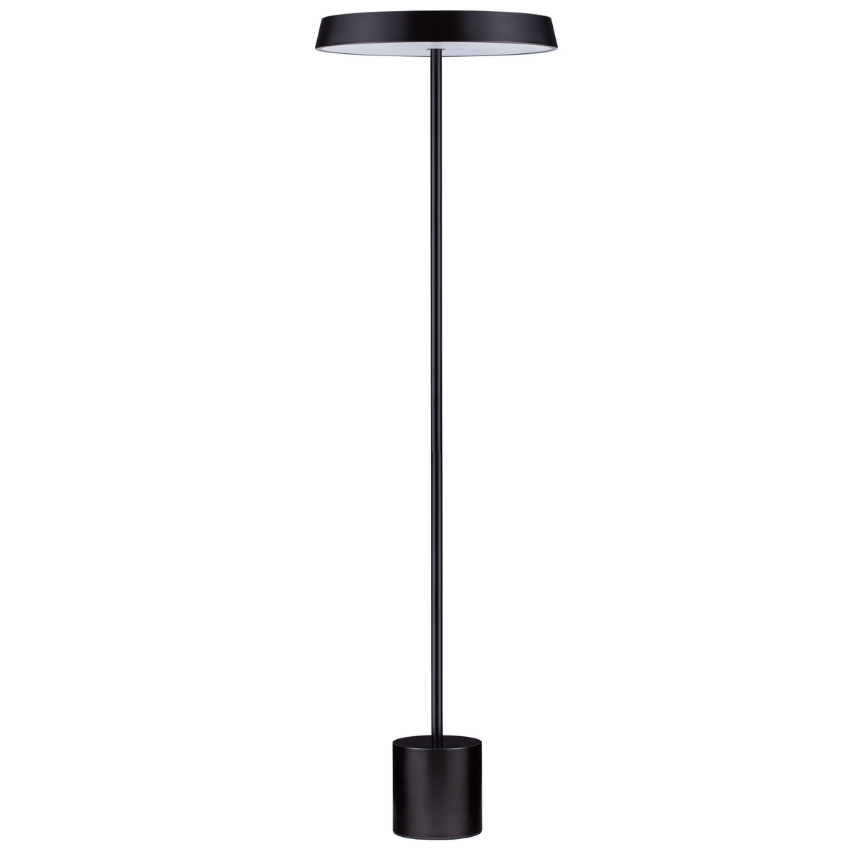 Černá kovová stojací LED lampa Nova Luce Vetro 136 cm