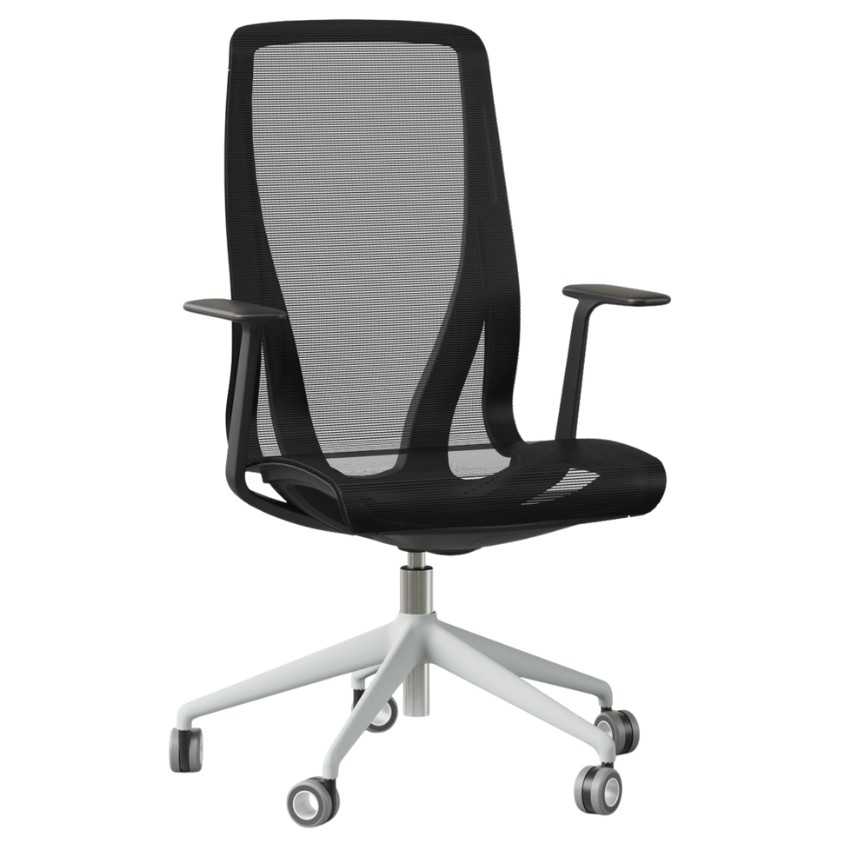 Narbutas Černá kancelářská židle D-CHAIR II.