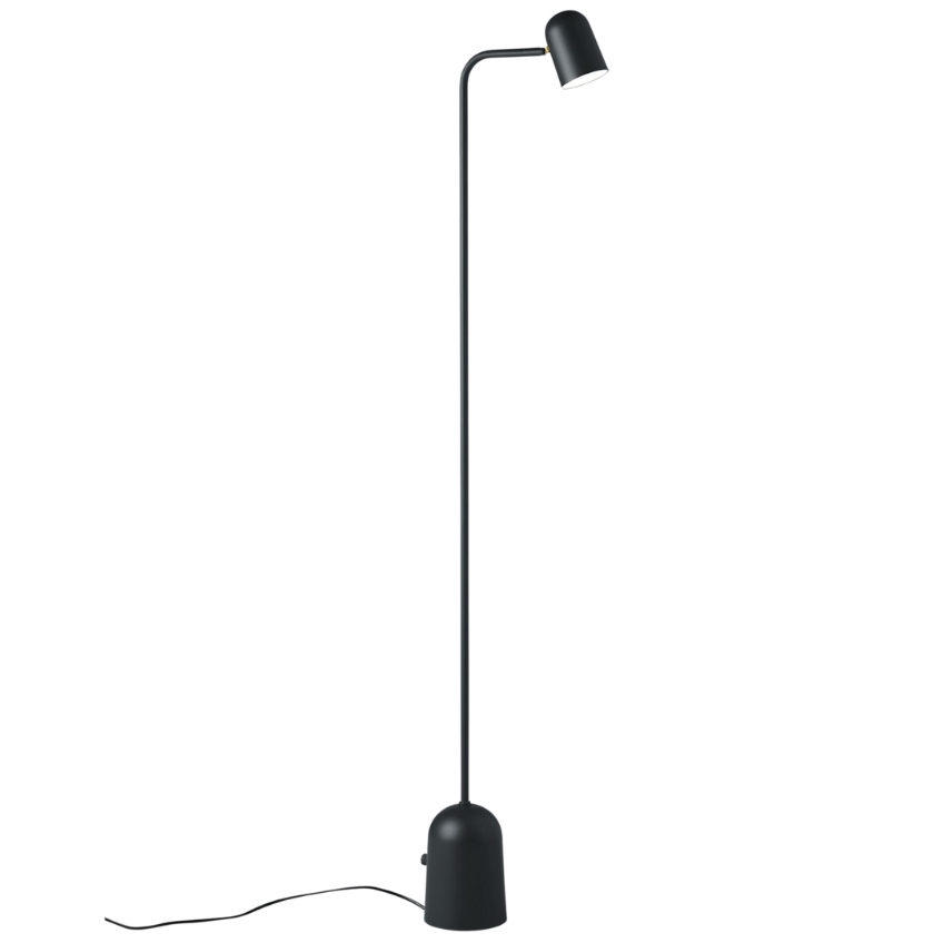 Northern Černá kovová stojací lampa Buddy 130 cm